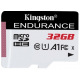 Карта пам’яті Kingston 32GB microSDHC C10 UHS-I R90/W45MB/s High Endurance (SDCE/32GB)