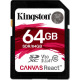 Карта пам’яті Kingston 64GB SDXC C10 UHS-I U3 R100/W80MB/s (SDR/64GB)