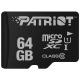 Карта памяти Patriot 64GB microSDXC C10 UHS-I LX + SD (PSF64GMCSDXC10)