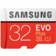 Карта пам’яті Samsung 32GB microSDHC C10 UHS-I R95/W20MB/s Evo Plus + SD адаптер (MB-MC32GA/RU)