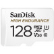 Карта памяти SanDisk 128GB microSDXC C10 UHS-I U3 V30 R100/W40MB/s High Endurance (SDSQQNR-128G-GN6IA)