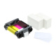 Картридж для принтера Badgy100/200 (кольорова стрічка на 100 відбитків + 100 карток 0.76 мм) (CBGP0001C)