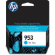 Картридж для HP Officejet Pro 8720 HP 953  Cyan F6U12AE