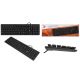Клавіатура 2E Slim, USB, Black (2E-KS107UB) Multimedia, Rus., Eng.