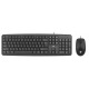 Клавиатура + мышь 2E MK400,  проводной комплект USB Black (2E-MK400UB)