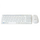 Клавіатура миша Gembird KBS-P5-W-UA, бездротовий комплект , Phoenix, USB, White (KBS-P5-W-UA)