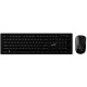 Комплект клавіатура та миша Genius SlimStar 8008 WL Black Ukr (31340001413)