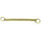 Ключ накидний, 22х24 мм, жовтий цинк,  СИБРТЕХ (MIRI14632)
