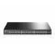 Коммутатор TP-LINK T1600G-52PS (TL-SG2452P) 48x1GE/PoE+384W, 4x1GE/SFP, JetStream (T1600G-52PS)