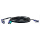 Комплект кабелів D-Link DKVM-CB/1.2M/B для KVM-перемикачiв, 1.2м (DKVM-CB/1.2M/B)