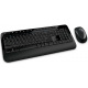 Комплект клавіатура та миша Microsoft Wireless Desktop 2000 Black Ru (M7J-00012)