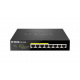 Коммутатор D-Link DGS-1008P, 8xGE (4xGE PoE, 4xGE), 68W, Неуправляемый (DGS-1008P)