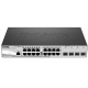 Коммутатор D-Link DGS-1210-20/ME/A 16x1GE, 4xSFP, WebSmart (DGS-1210-20/ME/A)