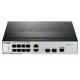 Коммутатор D-Link DGS-3000-10TC 8port 1GE, 2x1GE/SFP, L2 (DGS-3000-10TC)