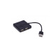 Концентратор Belkin Travel Hub USB 2.0 4 порта, пассивный без БП, white (F4U021bt)