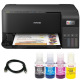 Комплект МФУ A4 Epson Eco Tank L3550 (без чернил) + USB кабель + Чернила WWM