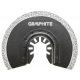 Круг Neo GRAPHITE до багатофункціонального інструменту, напівкруглий HM - вольфрамовое напилення, по кераміці, D85 мм (56H004)