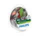 Лампа галогенная Philips H4 LongLife EcoVision, 2шт/блистер (12342LLECOS2)
