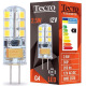 Лампа світлодіодна Tecro G4, 2.5 Вт, 2700K, аналог галогенової лампи 25Вт (TL-G4-2.5 W-12V 2700K)