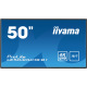 Інтерактивна РК панель IIYAMA 50" AMVA3 UHD 18/7, Android, професійна LE5040UHS-B1 (LE5040UHS-B1)