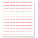 Лейба сервисная гарантийная для тонерного картриджа WWM 60 наклеек размером 10мм х 20м (L.LJSRVGR01)