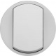 Лицьова панель вимикача 1-клавішного Білий Celiane Legrand (068001)