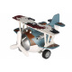 Літак металевий інерційний Same Toy Aircraft синій зі світлом і музикою SY8015Ut-4 (SY8015Ut-4)