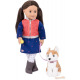 Лялька Our Generation Леслі з собакою 46 см BD31201Z (BD31201Z)