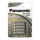 Батарейка Panasonic EVERYDAY POWER щелочная AAА блистер, 4 шт. (LR03REE/4BP)