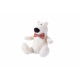 М’яка іграшка Same Toy Полярний ведмедик білий 13см THT663 (THT663)