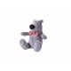 М’яка іграшка Same Toy Полярний ведмедик сірий 13см THT665 (THT665)