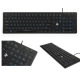 Клавиатура 2E Slim, USB, Black (2E-KS105UB) Rus., Eng.,Ukr
