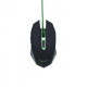 Мышка Gembird MUSG-001-G, игровая, USB, Green ( MUSG-001-G)
