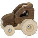 Машинка деревянная goki Трактор (натуральний)  (55911G)
