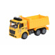 Машинка инерционная Same Toy Truck Самосвал желтый со светом и звуком  (98-614AUt-1)