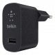 Сетевое ЗУ Belkin Home Charger 12W USB 2.4A, Mixit Metallic, black (F8M731vfBLK)