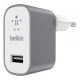 Сетевое ЗУ Belkin Home Charger 12W USB 2.4A, Mixit Metallic, gray (F8M731vfGRY)