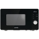 Микроволновая печь Gorenje MO20A3B / 20 л/800 Вт./электронное управление/LED-дисплей/ черная (MO20A3B)