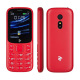Мобильный телефон 2E E240 2019 DUALSIM Red (680576170019)