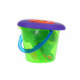 Набор для игри с песком Same Toy с летающей тарелкой (зелене ведерко) 8 шт  (HY-1205WUt-2)