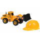 Набір машинок Same Toy Builder Трактор + каска  (R1808Ut)