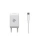 Набір Мережевий ЗП 2E USB Wall Charger USB:DC5V/2.1A +кабель MicroUSB 2.4A, white (2E-WC1USB2.1A-CM)