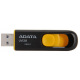 Накопичувач ADATA 64GB USB 3.1 UV128 Black/Yellow (AUV128-64G-RBY)
