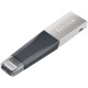 Флешка USB SanDisk 64GB iXpand Mini USB 3.0 /Lightning Apple (SDIX40N-064G-GN6NN)