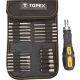 Насадки Topex и сменные головки с держателем, набор 26 шт.*1 уп. (39D352)