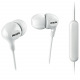 Навушники Philips з вбудованим мікрофоном SHE3595WT/00 White (SHE3595WT/00)