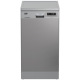 Отдельно стоящая посудомоечная машина Beko DFS26024X - 45 см./10 компл./6 програм/А++/нерж. сталь (DFS26024X)