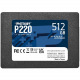 накопичувач 2.5" SSD 512GB P220 SATA 3.0 P220S512G25 (P220S512G25)