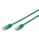 Патч-корд DIGITUS CAT 5e UTP, 0.5м, AWG 26/7, PVC, зеленого кольору (DK-1511-005/G)