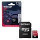 Карта пам’яті Patriot EP Series 128GB Micro SDXC V 30 A1 UHS-I U3 4K UHD Memory Card with SD Adapter PEF128GEP31MCX (PEF128GEP31MCX)